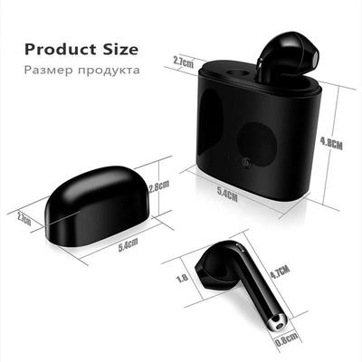MARQUE 2 ULTRALIGHT WIRELESS BLUETOOTH HEADSET STEREO EARBUDS HANDS-FREE CALLING WITH A CHARGING CASE -- 5 HOUR FIRST 5,000 -- CUSTOMER CELEBRATION --