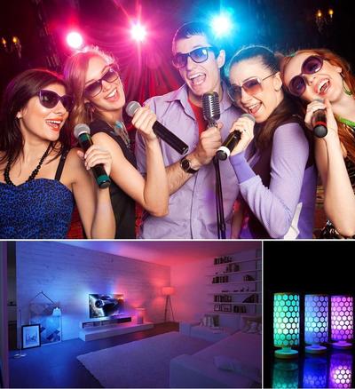 LE COLOR CHANGING LIGHT BULB WITH REMOTE - 5 HOUR 500,000 CUSTOMER CELEBRATION