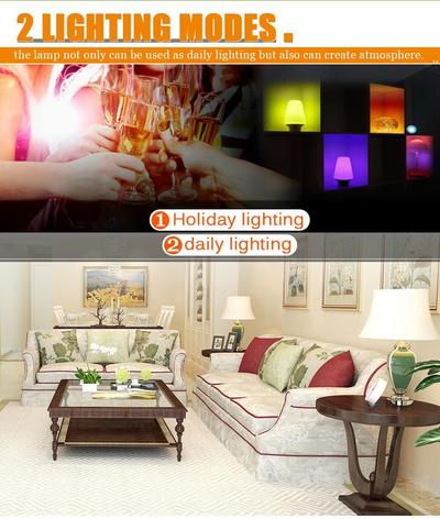 LE COLOR CHANGING LIGHT BULB WITH REMOTE - 5 HOUR 500,000 CUSTOMER CELEBRATION